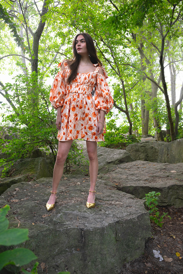 Aurelia Mini Off-Shoulder Dress