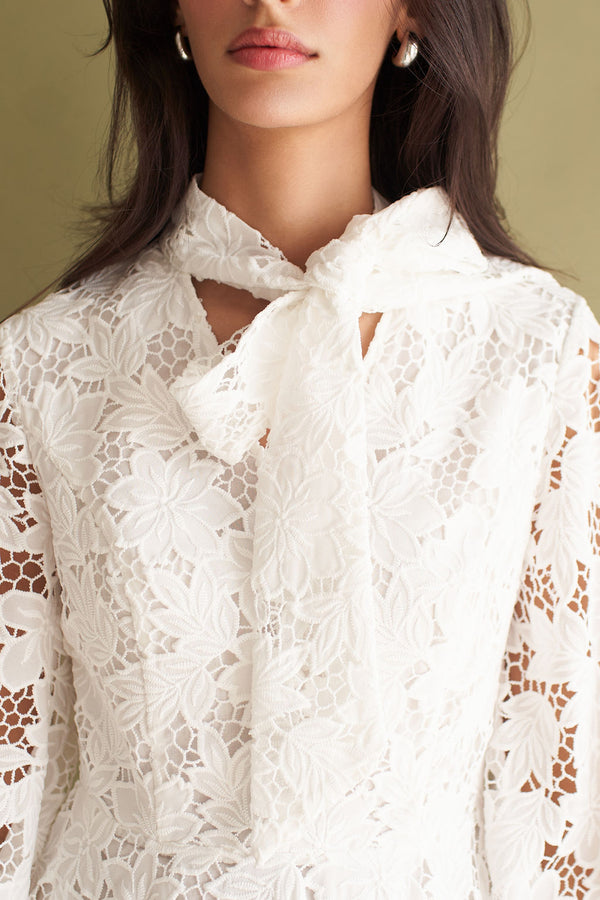 Mirabel Lace Midi Dress